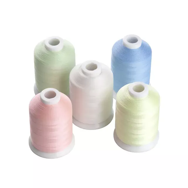 Luminous Embroidery Thread Polyester 150D/2 3000m